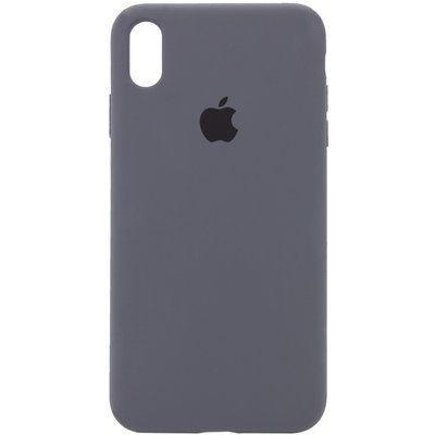 Чехол Silicone Case 360 для Iphone X / XS Серый / Dark Grey 67021