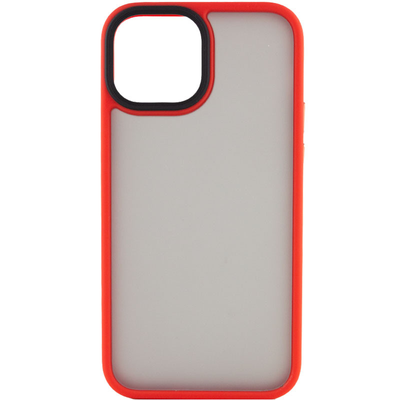 Чохол Metal Buttons для Iphone 13 Червоний 63415