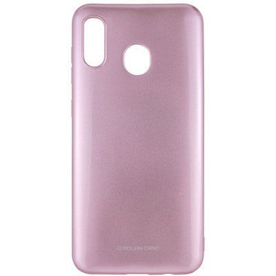 Чохол Molan Cano Glossy для Samsung Galaxy A40 2019 A405 Рожевий 38989