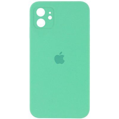 Чохол Silicone Case Square для Iphone 11 Зелений / Spearmint 53284