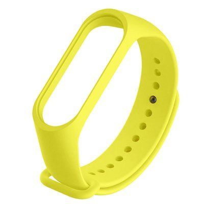 Ремешок Silicone для Xiaomi Mi Band 5/6 Желтый / Flash 42741