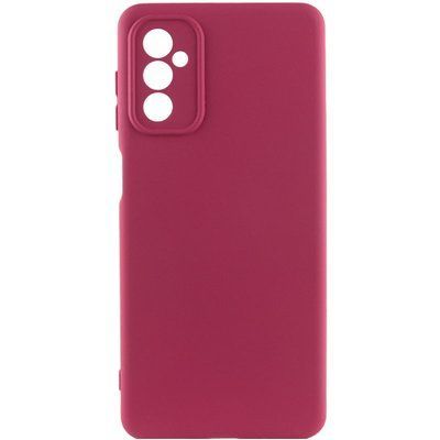 Чехол Silicone Cover Lakshmi AAA Full для Samsung Galaxy A24 Бордовый / Plum 70440