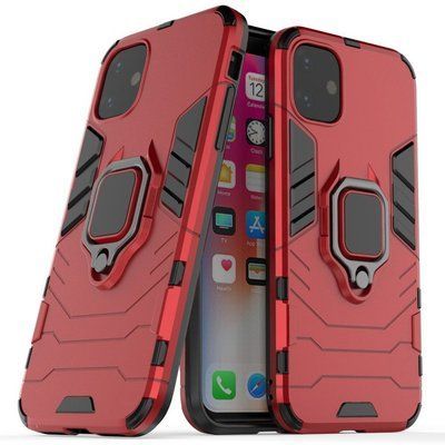 Протиударний чохол Transforme Ring для Iphone 11 Red 57377