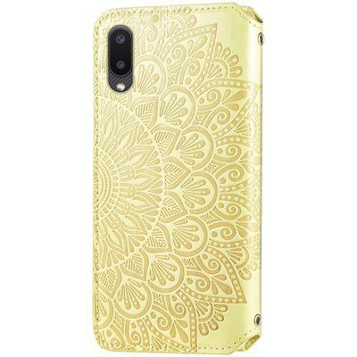 Чехол-книжка ETMA Mandal для Samsung Galaxy A02 Желтый 55769