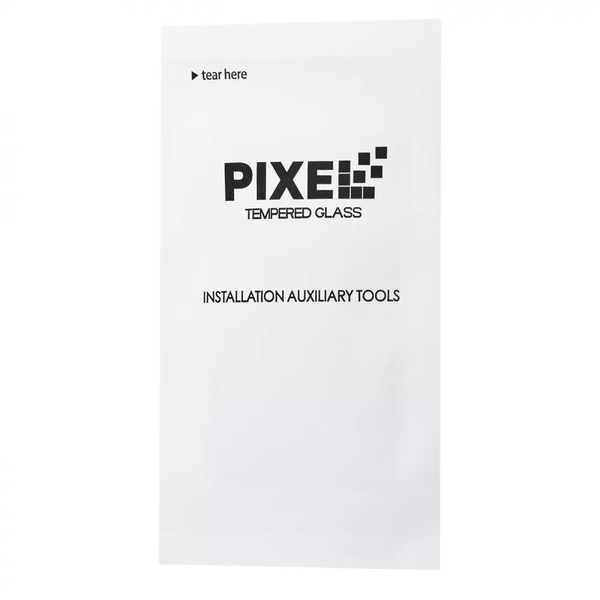 Защитное стекло PIXEL 9Н для Iphone 14 / 13 / 13 Pro Black 65726