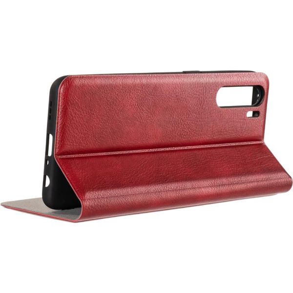 Чехол-книжка Leather Delius New для Oppo A91 Red 59389