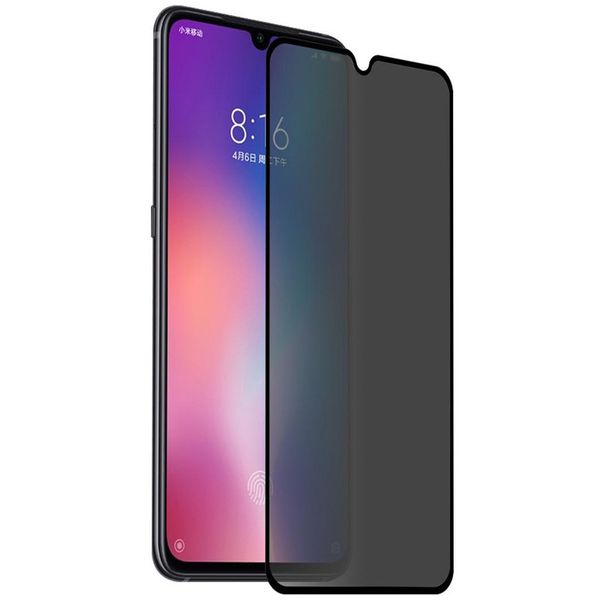 Защитное стекло Антишпион Privacy для Xiaomi Redmi 9A / 9C / 10A / A1+ / A1 / A2 / A2+ Black 46029