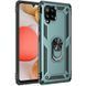Протиударний чохол Serg Magnet Ring для Samsung Galaxy A22 / M32 / M22 Зелений 59024