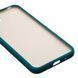 Чехол Soft-touch with Color Buttons для Huawei Y5P / Honor 9S Сине-Зеленый / Marine Blue 56505 3