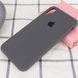 Чохол Silicone Case 360 для Iphone X / XS Сірий / Dark Grey 67021 2