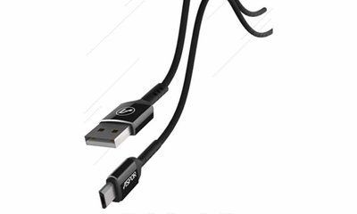 Кабель Aspor A121 USB to MicroUSB 2.4A 1.2м Black 36703