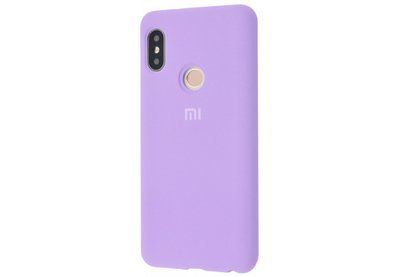 Чохол Silicone Cover для Xiaomi Redmi Note 5 / 5 Pro Light purple 41843
