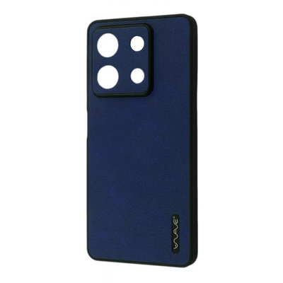 Защитный чехол WAVE Leather для Xiaomi Redmi Note 13 5G Blue