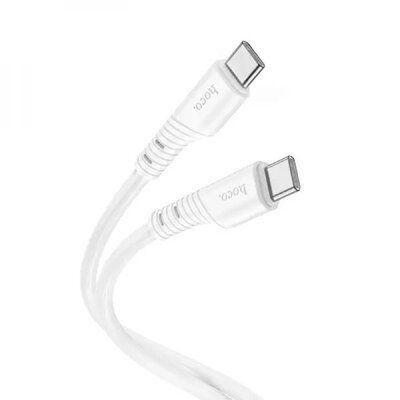 Кабель Hoco X97 Type-C to Type-C 60W 1м Light White 83819