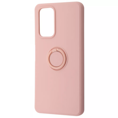 Чехол WAVE Light Color Magnet Ring для Xiaomi 11T / 11T Pro Розовый / Pink sand 60008