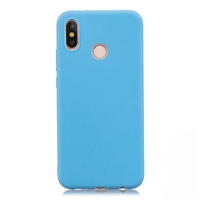 Чехол Matte для Xiaomi Redmi Note 5 / 5 Pro Голубой 33578
