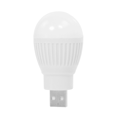 Лампа USB Led кругла White 85040