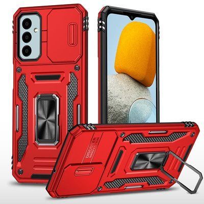 Протиударний чохол Camsh Army Ring Samsung Galaxy M34 5G Червоний / Red