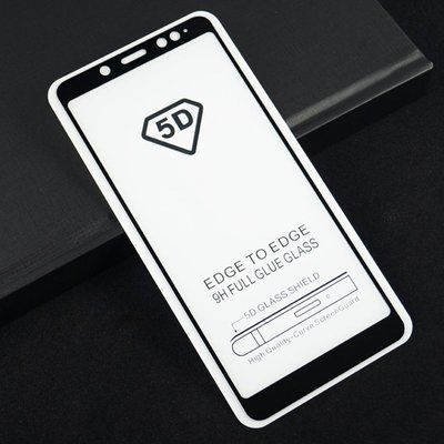 Захисне скло Full Glue для Xiaomi Redmi Note 5 / 5 Pro Black 36010