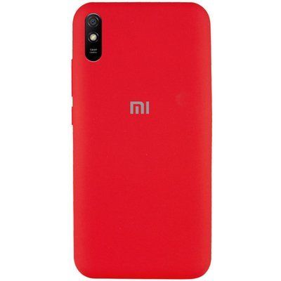 Чохол Silicone Cover для Xiaomi Redmi 9A Червоний / Red 46130