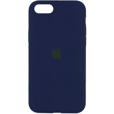 Чохол Silicone Case для Iphone 7 / 8 / SE 2020 Синій/Deep navy 86652