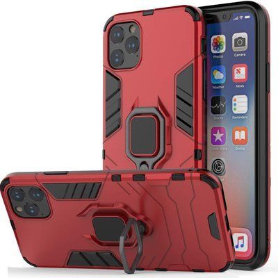 Противоударный чехол Transforme Ring для Iphone 11 Pro Red 57378