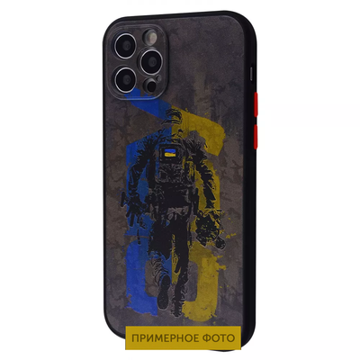 Чохол патріотичний WAVE Ukraine Shadow Matte для iPhone XR Armed Forces of Ukraine 65320