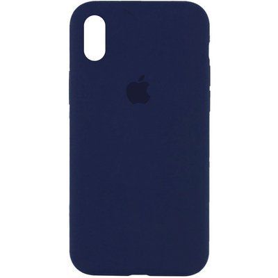 Чехол Silicone Case 360 для Iphone X / XS Синий / Deep navy 67022