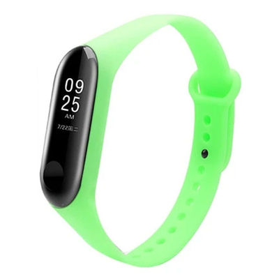 Ремешок Neon для Xiaomi Mi Band 5/6 Салатовый 68437