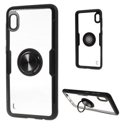Чехол Din Crystal Magnet Ring для Iphone X / XS Черный 36264