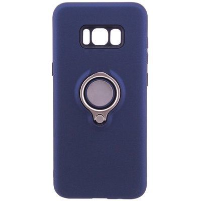 Противоударный чехол Din Megnet Ring для Samsung G950 Galaxy S8 Blue 32551