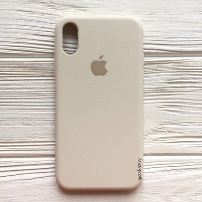 Чохол Silicone Case для Iphone X / XS Stone 31087