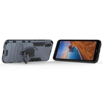 Протиударний чохол Transforme Ring для Xiaomi Redmi 7A Сірий 36360