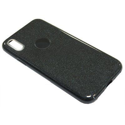 Чехол с блестками Shine для Iphone X / XS Серый 33839