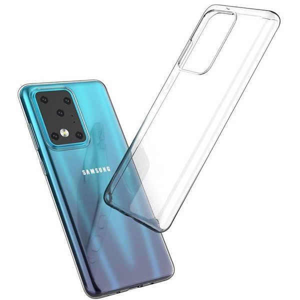 Чехол Stez Premium для Samsung Galaxy S20 Ultra Прозрачный 39204