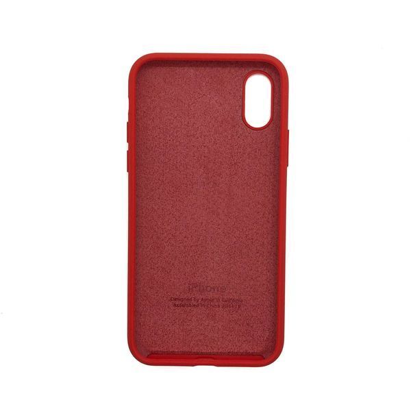 Чохол Silicone Case 360 для Iphone X / XS Червоний 36129