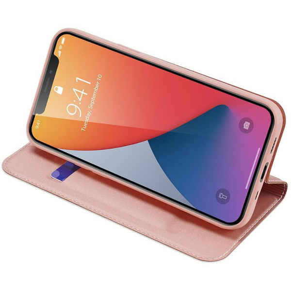 Чехол-книжка Dux Ducis для Iphone 14 Pro Rose Gold 65524