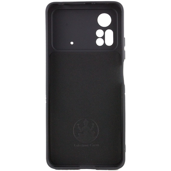 Чехол Silicone Lakshmi A Full Camera для Xiaomi Poco X4 Pro 5G Черный / Black 63518