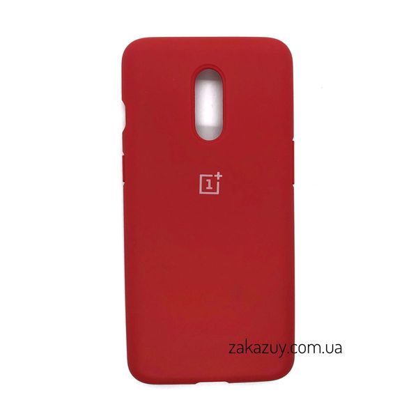 Чохол Silicone Cover для OnePlus 7 Red 34307