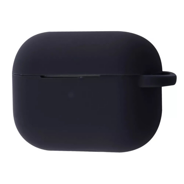 Чехол Silicone Shock-proof с карабином для Apple Airpods 3 Black 60059