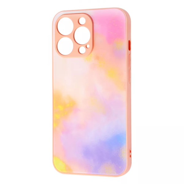 Чехол TPU+Glass Bright NoLogo для Iphone 13 Мint green 65220