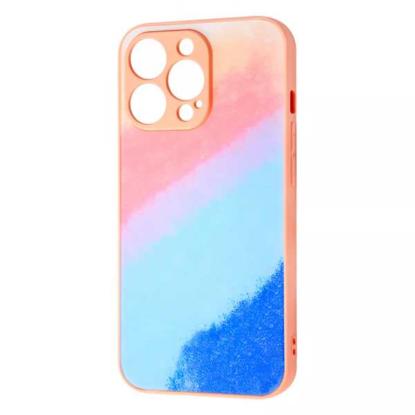 Чехол TPU+Glass Bright NoLogo для Iphone 13 Мint green 65220