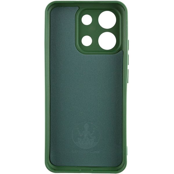 Чехол Silicone Lakshmi A Full Camera для Xiaomi Redmi Note 13 Pro 5G / Poco X6 Зеленый / Dark Green