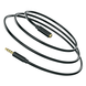 Кабель Удлинитель AUX 2 pin Borofone BL12 3.5 Audio Extension 1м Черный 66680 3