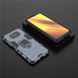 Противоударный чехол Transforme Ring для Xiaomi Poco X3 NFC / Poco X3 Pro Серый / Metal slate 55360 5