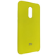 Чохол Silicone Cover Silky для Xiaomi Redmi 5 Жовтий 86395 1