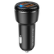 Автомобільний зарядний пристрій Borofone BZ17 2USB / 3A Black 65019 2
