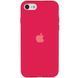 Чохол Silicone Case 360 для Iphone 7 / 8 / SE 2020 Рожевий / Hot Pink 53182