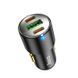 Автомобільний зарядний пристрій Hoco NZ6 PD45W 2Type-C+1USB Black 83618 3