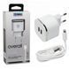Мережевий зарядний пристрій Inkax CD 20 + кабель Lightning 2USB 2.4A White 36754 1